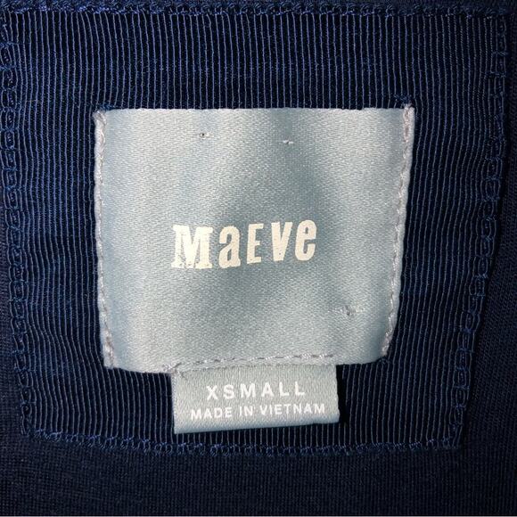 Anthropologie Maeve Wrapped Stripe Column Sheath Dress XS EUC - Picture 8 of 9